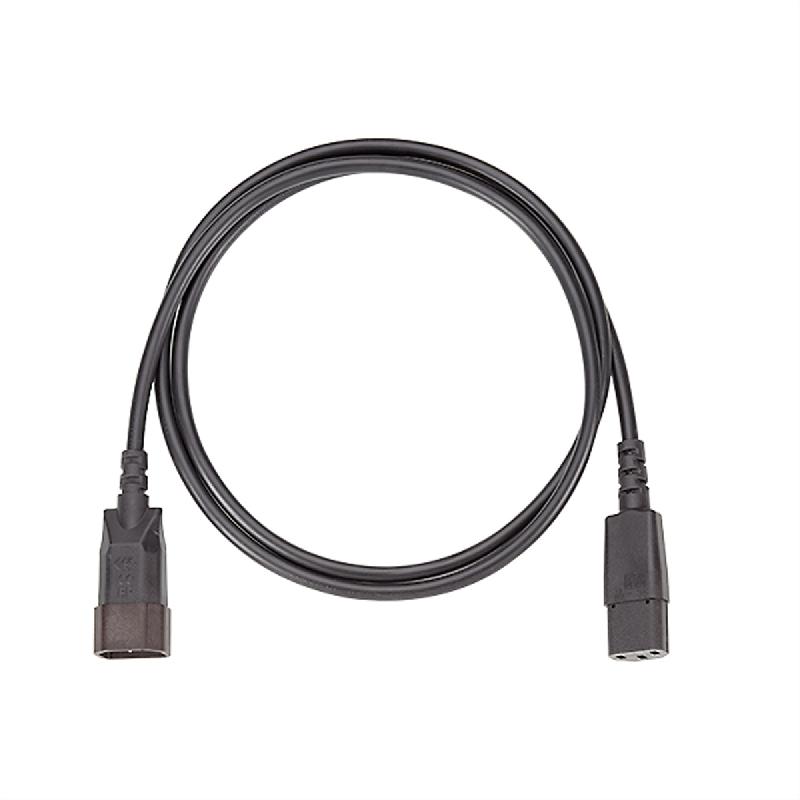 BACHMANN Câble prolongateur H05VV-F 3G1,0mm² , L: 1,5m noir C13/C14_0