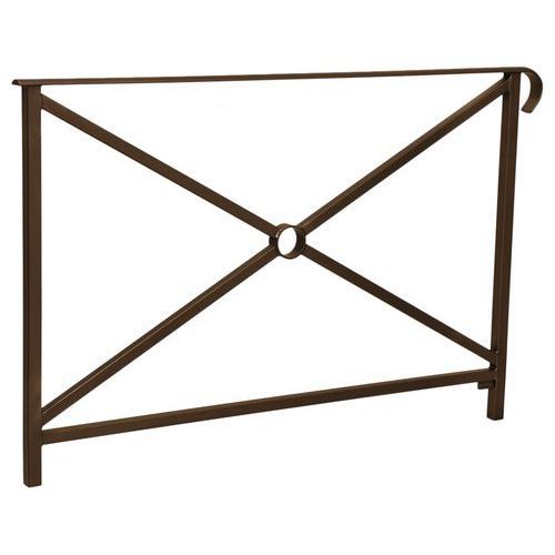 BARRIÈRE HÉRITAGE SIMPLE CROIX 1.50 M SIMPLE CROSSE MAR 8017 - PROCITY