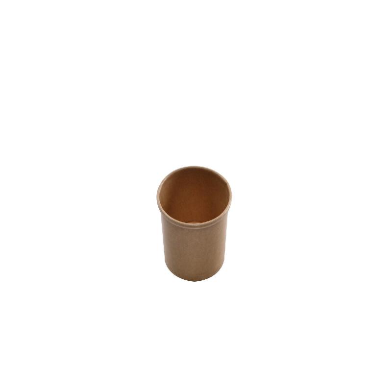 Betik Ecoline – 1000 unités – Pot à glace carton kraft coating extérieur – Ø 70 mm, 120 ml - marron en carton 1010447_0