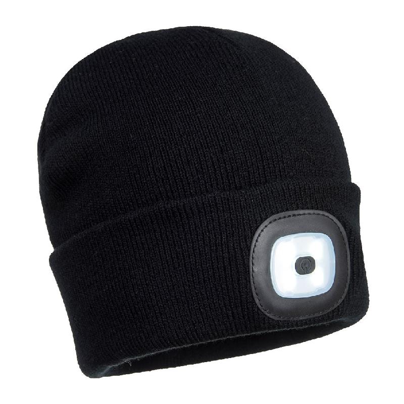 Bonnet LED Rechargeable Éclairage - Gris / Taille unique_0