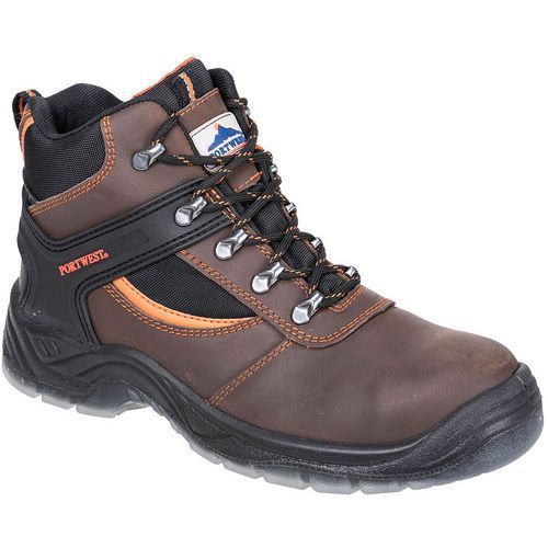 CHAUSSURE DE SÉCURITÉ HAUTE MUSTANG S3 FW69 MARRON 40 - PORTWEST