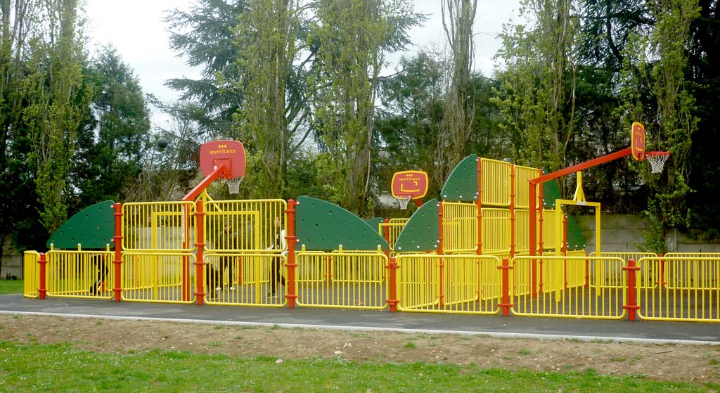 City Sport Tout Métal Double Zone de Jeu - Ref : 75312BIS7 - Toutes Dimensions Possibles_0
