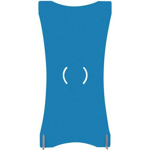 CLAUSTRA GRAIN DE CAFÉ 80 X 160 CM BLEU AZUL - BESSIERE