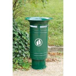 Corbeille de propreté Cévennes 60L - pied cylindrique - réf. 8208201_0