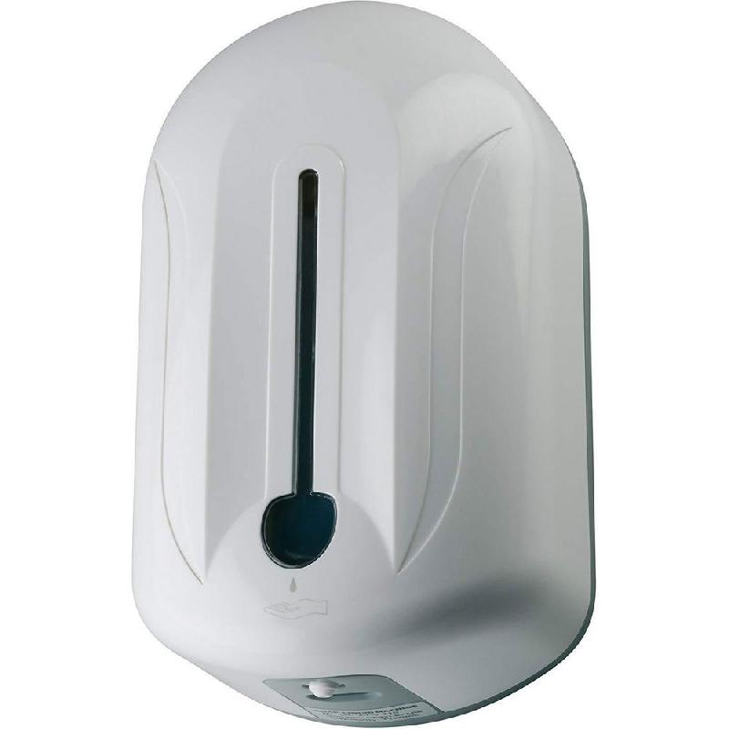 DISTRIBUTEUR DE SAVON SAPHIR BLANC 1100 ML AVEC DETECTION AUTOMATIQUE DES MAINS