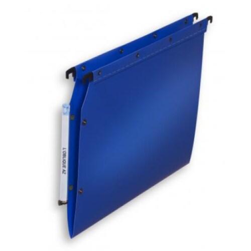 ELBA Boîte de 10 dossiers suspendus Ultimate A4, fond V, en polypro bleu - 3362949905783_0