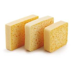 EPONGE ÉCONOMIQUE BORDÉE N°4 - LOT DE 20