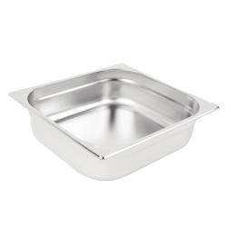 Equipementpro - Bac Gastronorme inox GN 2/3 100mm Vogue - EQK812_0