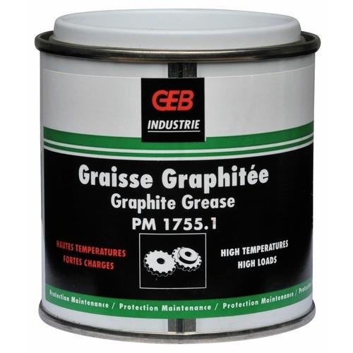 GRAISSE GRAPHITÉE - LUBRIFICATION SÈCHE - BOITE DE 350 GR GEB