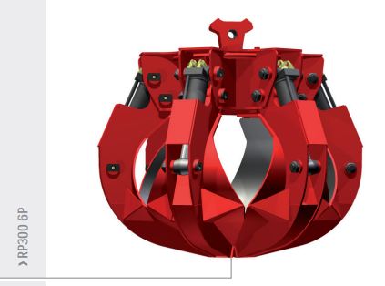 Grappins RP300 6P Rozzi - Équipements hydrauliques pour matériaux divers_0