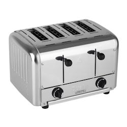 Grille-pain traiteur 4 tranches inox Dualit 49900 - E-DK840_0