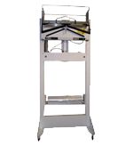 H603 BPS - Housseuse de vêtements sur cintre sur bâti pneumatique - Ora Constructeur - 0,045 kW - Simple, écologique et fiable_0