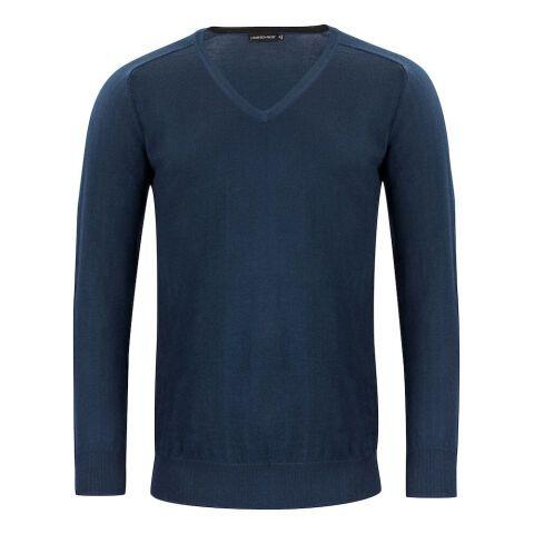 J.HARVEST & FROST MERINO V PULL-OVER HOMMES MARINE - TAILLE L