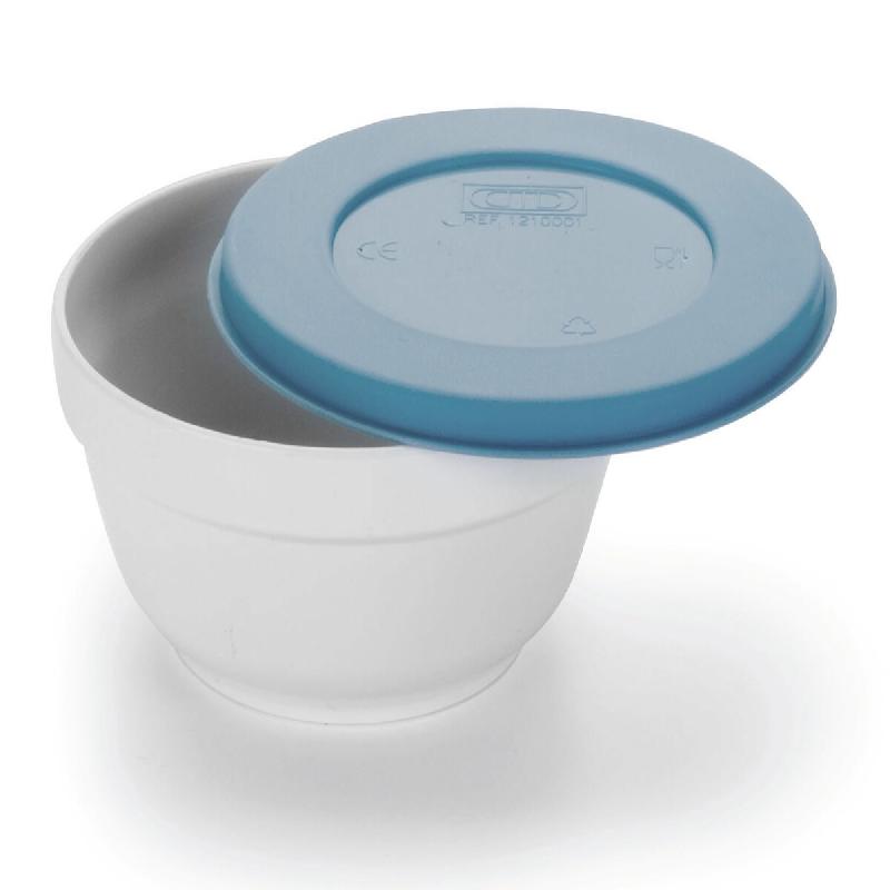 LACOR Barquette conique avec couvercle en polycarbonate 13 cm 450 ml pour la restauration collective - Polycarbonate 66937_0