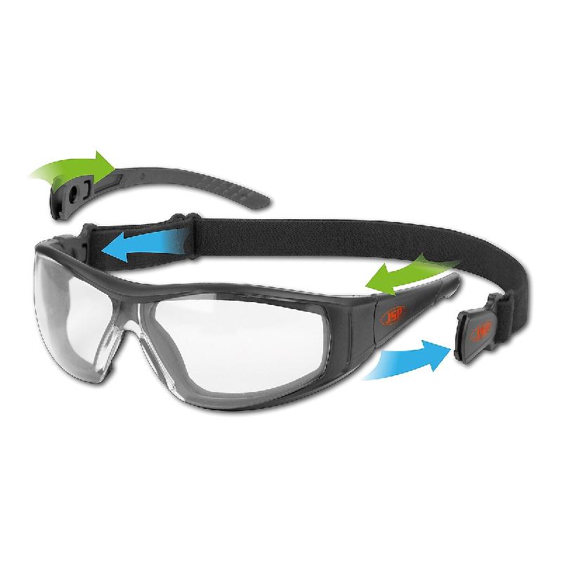 Lunette de sécurité anti-buée anti-rayures Stealth™ Hybrid avec bandeau - Taille unique multicolore multi-matériau 5038428148993_0