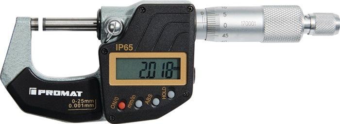 Micromètre DIN 863/1 IP65 25-50 mm numérique PROMAT_0