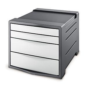 MODULE DE CLASSEMENT 4 TIROIRS COLOUR'ICE ESSELTE GRIS