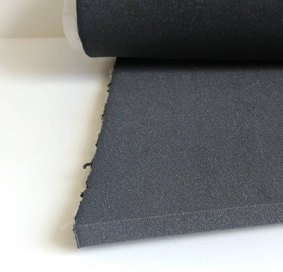 Mousse polyéthylène réticulée noire  pour sellerie en laize de 150 cm épaisseur 3 cm_0
