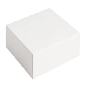 Packissimo Boites pâtissières blanches en carton 40 x 30 x hauteur 10 cm par 50 pièces - blanc en carton BBC40x30x10_0