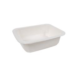 Packnwood FHC - 400 Pcs - Barquette scellable en pulpe laminée PLA 
