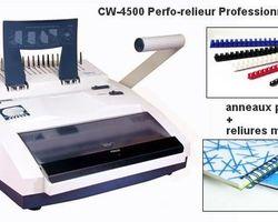 Perfo-relieur pour anneaux plastique et métallique  cw4500_0