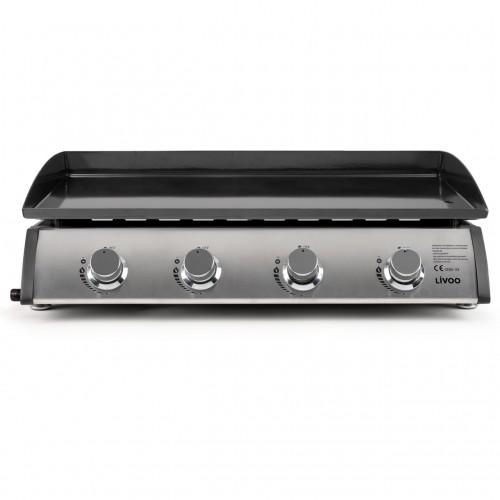 PLANCHA GAZ - 4 BRÛLEURS - 10 KW LIVOO