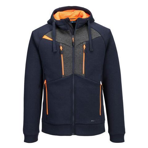 PORTWEST DX472 SWEAT À CAPUCHE ZIPPÉ DX4 MARINE - TAILLE L