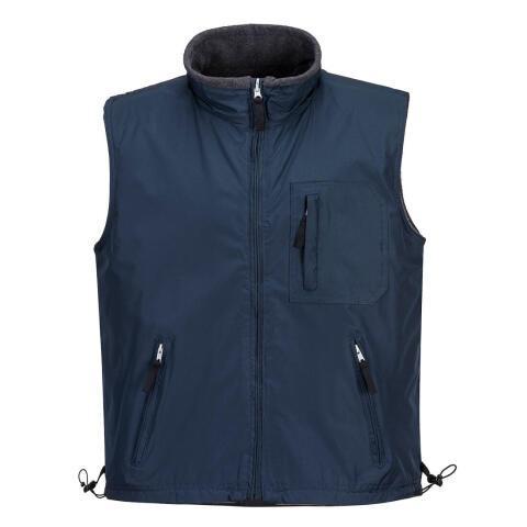 PORTWEST S418 BODYWARMER RS REVERSIBLE MARINE - TAILLE L