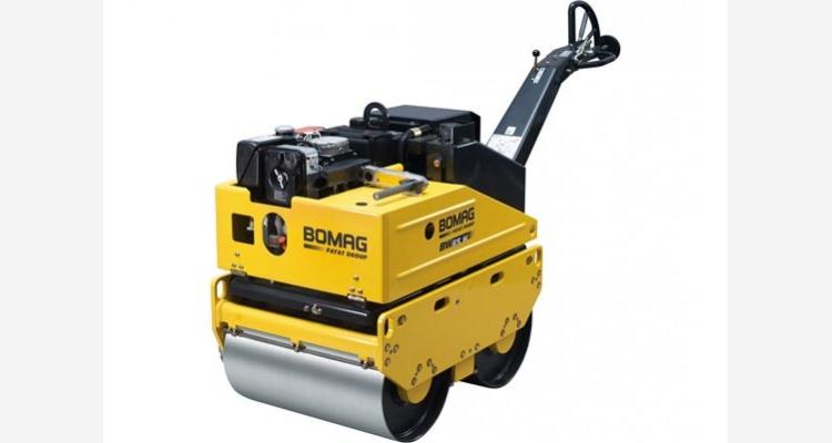 Rouleau vibrant diesel - 750kg - bomag - bw65h lyon_0