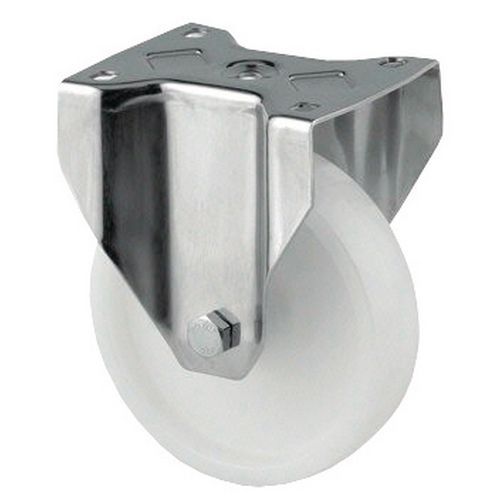 ROULETTE FIXE EN NYLON H HT:240 MM FORCE:400 KG - TENTE