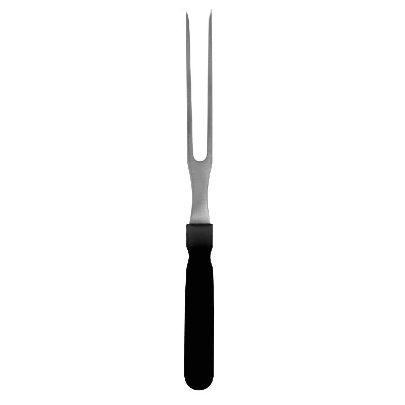 Schneider - Fourche saucisse, noire, 245 x 16 mm, longueur de lame : 95 mm, poignée (noire) - noir inox 177009_0