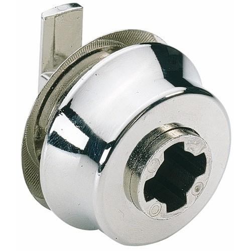 SERRURE DE VITRINE 326 POUR CYLINDRE Z23-FONCTION PRESSER TOURNER LEHMANN