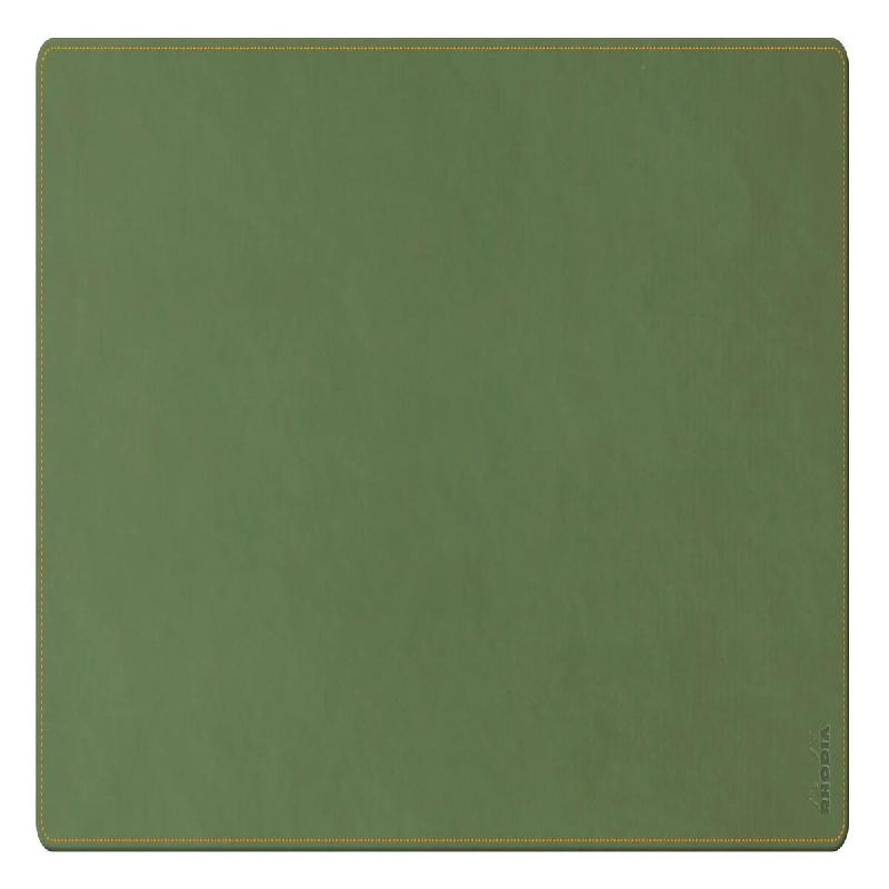 Sous-main Rhodiarama L - 43x90 cm, en simili cuir italien souple, coloris sauge - vert 194317C_0