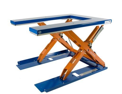 Table élévatrice extra plate - TUL 1000 - Capacité 1000 kg - Hauteur minimum 80 mm_0