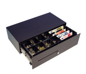 Tiroir caisse Micro - Cash Bases - 453x225x130mm - Compact et à ouverture frontale_0