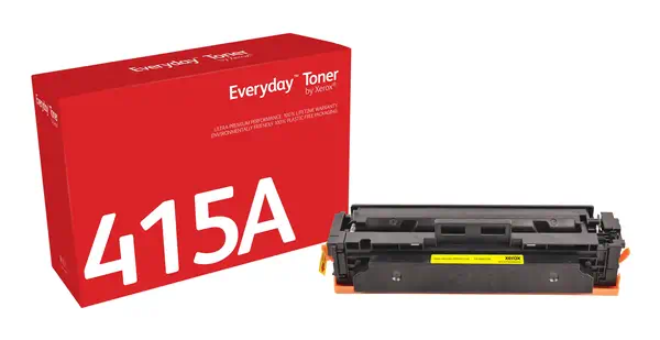 Toner Everyday¢ _OEM_NAME_ Jaune de Xerox compatible avec HP 415A (W2032A), Capacité standard_0
