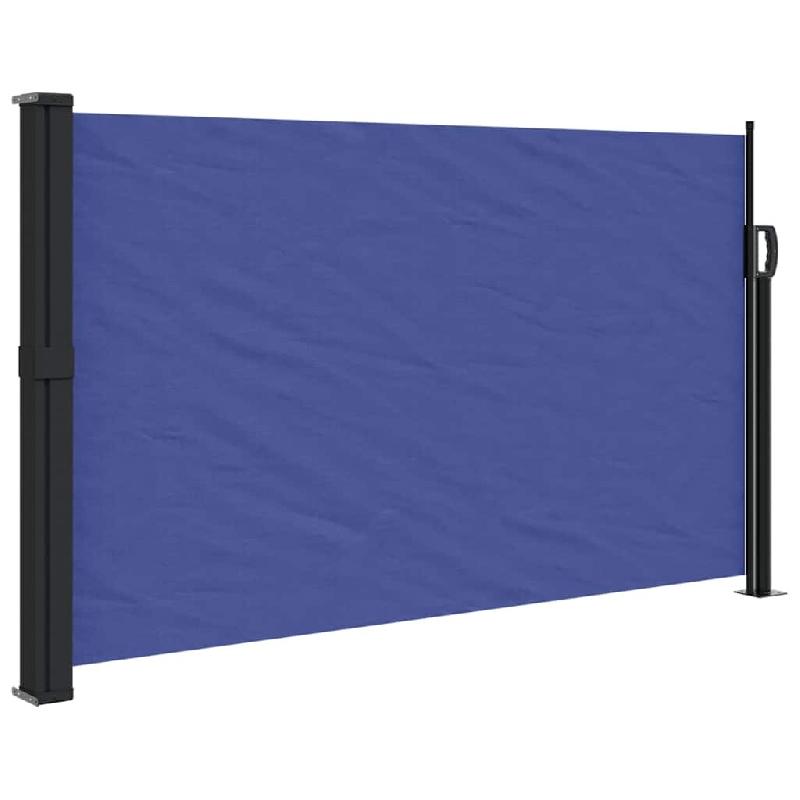 VidaXL Auvent latéral rétractable bleu 117x300 cm Modèle Zephyr Soleil - 4004281_0