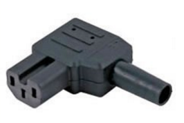 Connecteur IEC 60320 AC C15 Femelle - Angle droit - 10A/250V - Certifié ENEC, VDE, CE_0