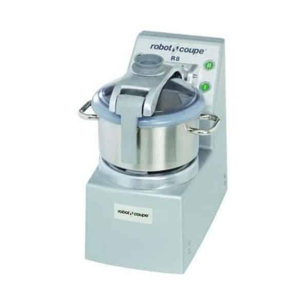 Cutter de table R 8 triphasé 2 vitesses inox 8 litres_0