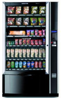 Distributeur automatique de boissons froides et snacks Mistral+ H85 - jusqu'à 80 sélections, capacité optimisée_0
