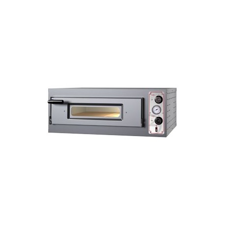 Four à pizza professionnel PIZZAGROUP - 4 pizzas de 33 cm - électrique avec sole réfractaire - Réf. EB4_0