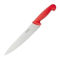 Hygiplas Couteau de Cuisinier Professionnel Rouge 215 mm - rouge inox C895_0
