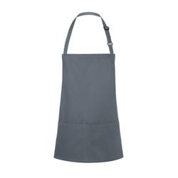 KARLOWSKY,Tablier bavette, court, avec poche, anthracite, - gris 4040857041067_0