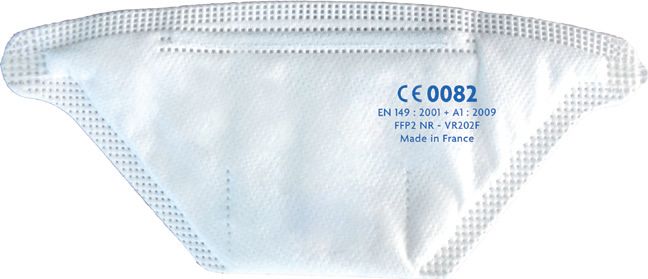 Masque de protection ffp2  contre l’inhalation d’agents infectieux_0