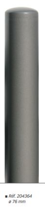 Potelet fixe Carrefour - Tube acier ø 60 à 168 mm - Finition galvanisée ou peinte_0