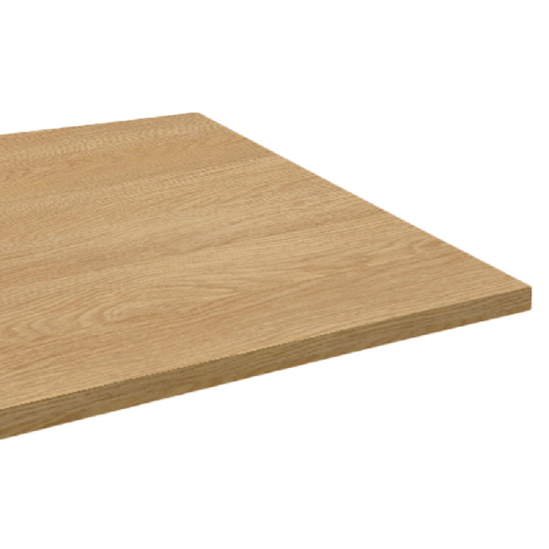 Restootab Plateau 70x70 decor chene miel - marron Bois manufacturé PL-7070M-CH.MIEL_0
