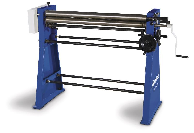 Rouleuse manuelle 3 rouleaux asymétriques - largeur 1000 mm - épaisseur jusqu’à 2 mm en acier - Metallkraft RBM1000-20 ECO_0