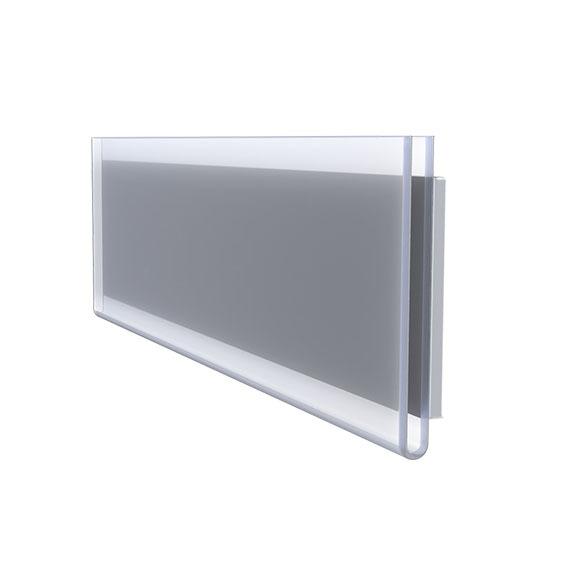 Support à insérer magnétique PVC sans PVC - Lot de 50 - Longueur 75mm, 100mm, 150mm_0