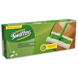 SWIFFER BALAI MANCHE 130 CM BASE 42X13 CM + 2 LINGETTES