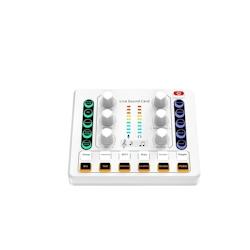 Table De Mixage Bluetooth Enregistrement Et Chantez En Direct Blanc Or YONIS - blanc 3615616946948_0